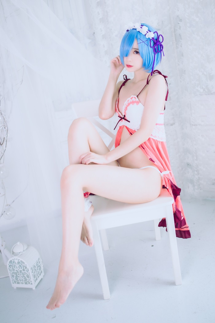 网红Coser@疯猫ss - 蕾姆 [42P/227MB] 网红写真-第1张