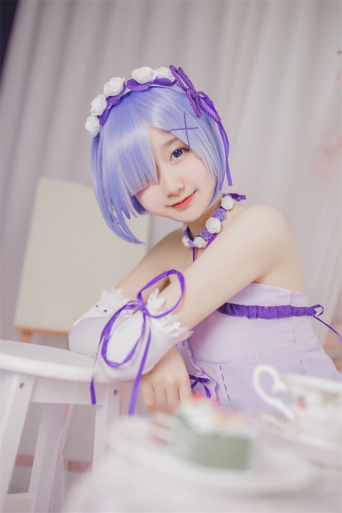 网红Coser@木绵绵OwO - 雷姆生日 [24P/152MB] 网红写真-第3张