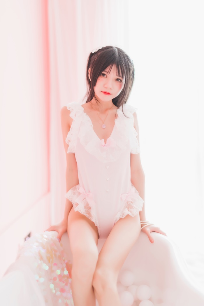 萝莉风COS 桜桃喵 - 冬眠系列-粉色浴缸 [57P/719MB] 网红写真-第3张