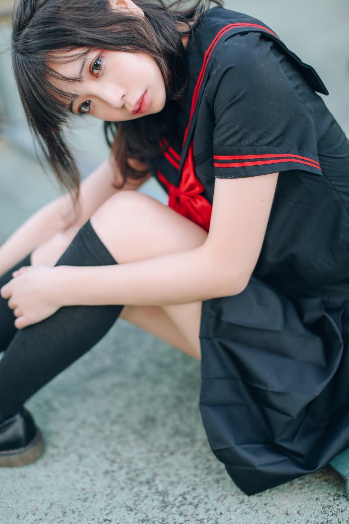 网红Coser@疯猫ss – 室外JK [18P/155MB] 网红写真-第2张