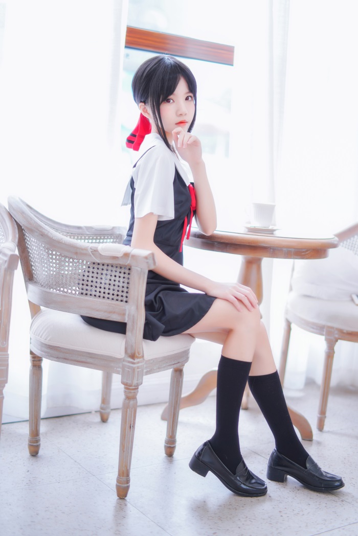 网红Coser@桜桃喵 - 四宫辉夜 [10P/135MB] 网红写真-第2张