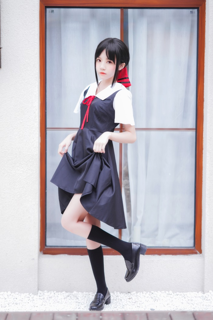 网红Coser@桜桃喵 - 四宫辉夜 [10P/135MB] 网红写真-第3张