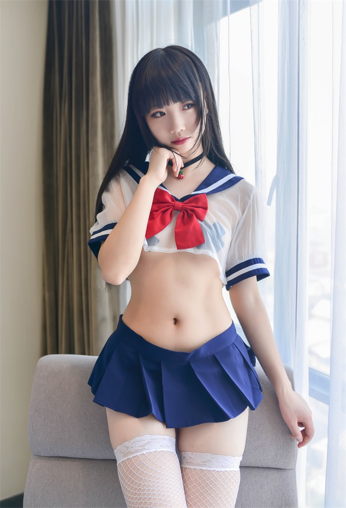 网红Coser@雪琪 - 透明JK [20P/21MB] 网红写真-第1张