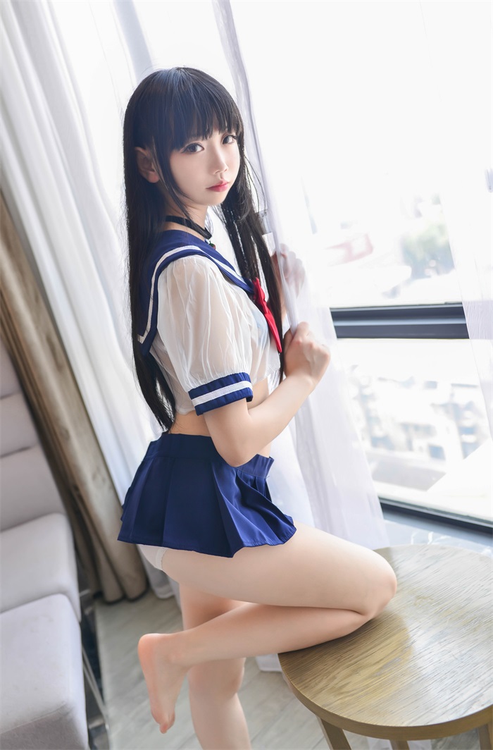 网红Coser@雪琪 - 透明JK [20P/21MB] 网红写真-第2张