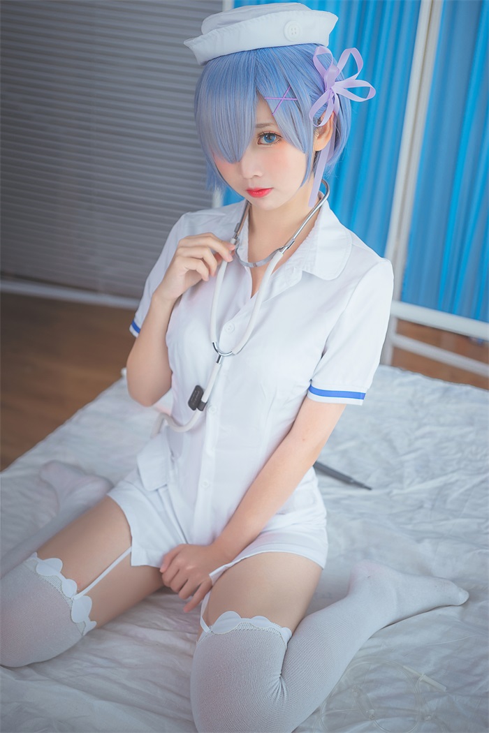 网红Coser@面饼仙儿 - 蕾姆 [18P/172MB] 网红写真-第3张