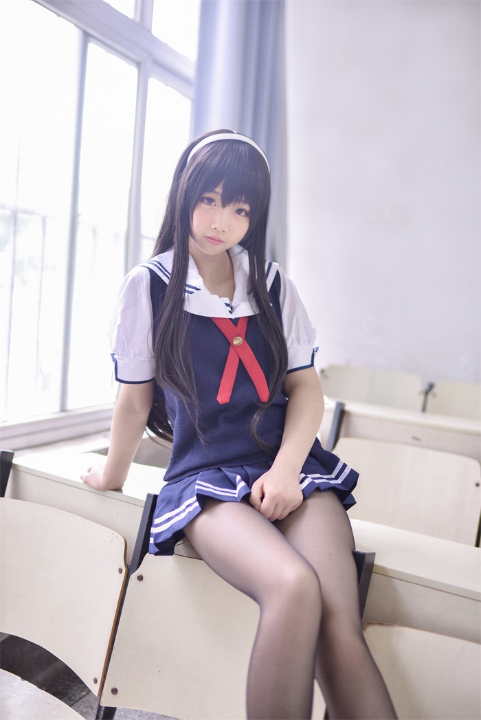 网红Coser@雪琪SAMA 霞之丘诗羽 [24P/66.5MB] 网红写真-第1张