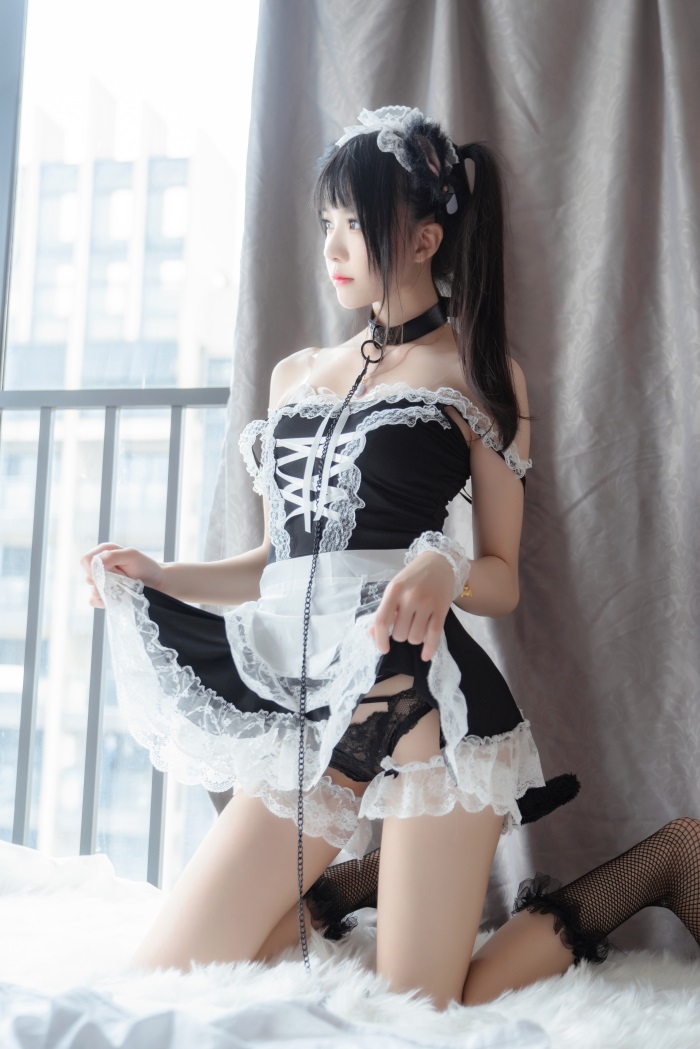 人气动漫Coser@桜桃喵 - 黑猫妹抖 [79P/1.59G] 网红写真-第1张