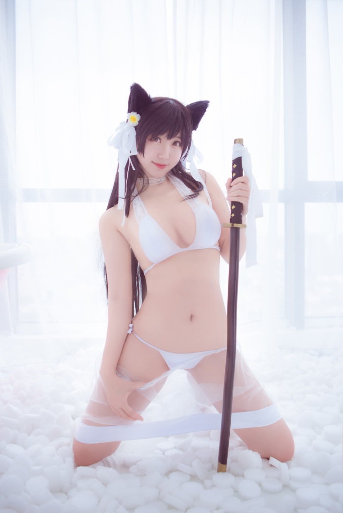 微博红人动漫Coser@-黑川-爱宕泳衣 [15P/100MB] 网红写真-第3张