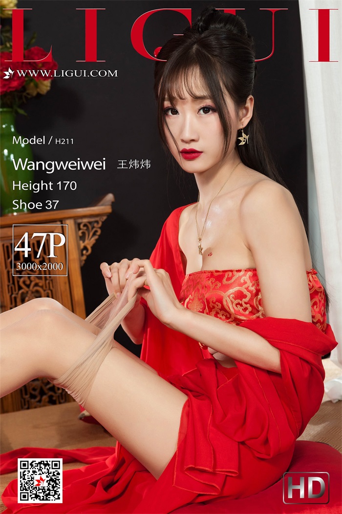 [Ligui丽柜] 2019.09.11 网络丽人 Model 王炜炜 [47+1P/39MB] Ligui丽柜-第1张