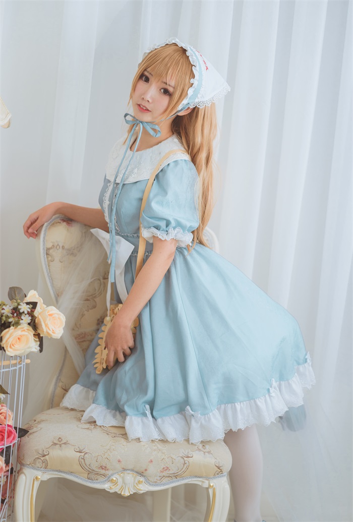 人气动漫Coser@面饼仙儿 - 血小板lolita [13P/107MB] 网红写真-第3张