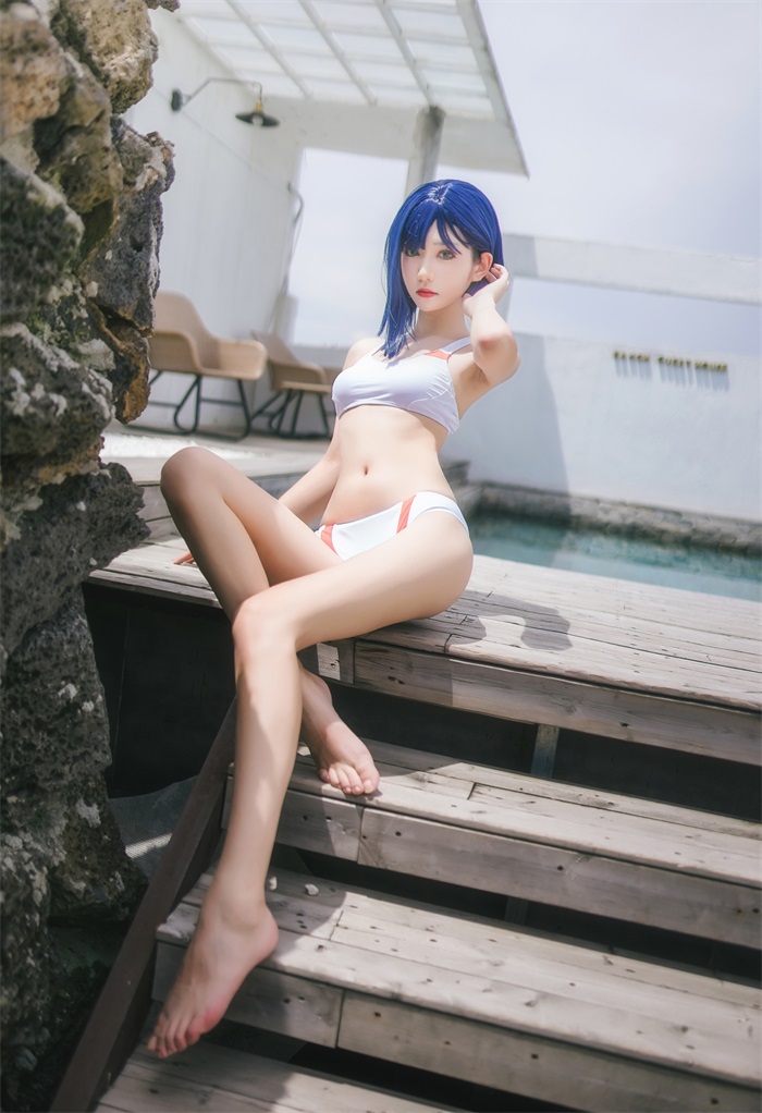 微博红人动漫Coser@南桃Momoko 莓泳衣 [34P/54.9MB] 网红写真-第1张