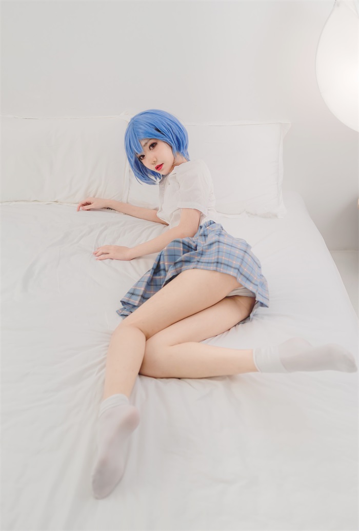 微博红人动漫Coser@南桃Momoko 绫波丽制服 [23P/18.6MB] 网红写真-第2张