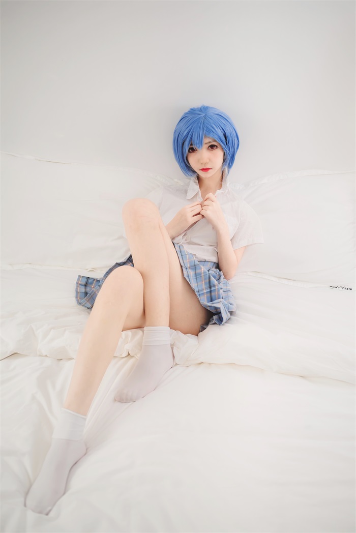 微博红人动漫Coser@南桃Momoko 绫波丽制服 [23P/18.6MB] 网红写真-第4张