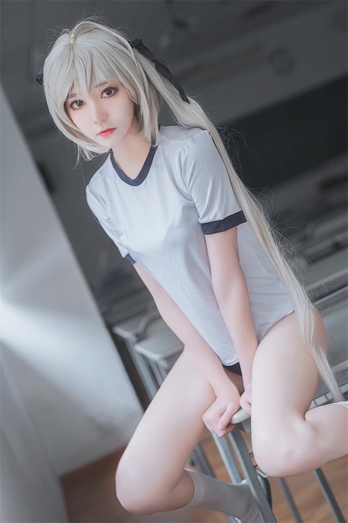 微博红人动漫Coser@南桃Momoko 春日野穹体操服 [28P/139MB] 网红写真-第1张