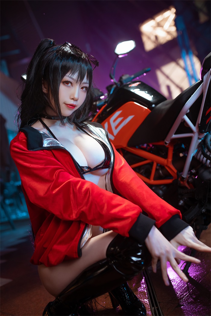 微博红人Coser@水淼 - 大凤机车 [33P/529MB] 网红写真-第4张