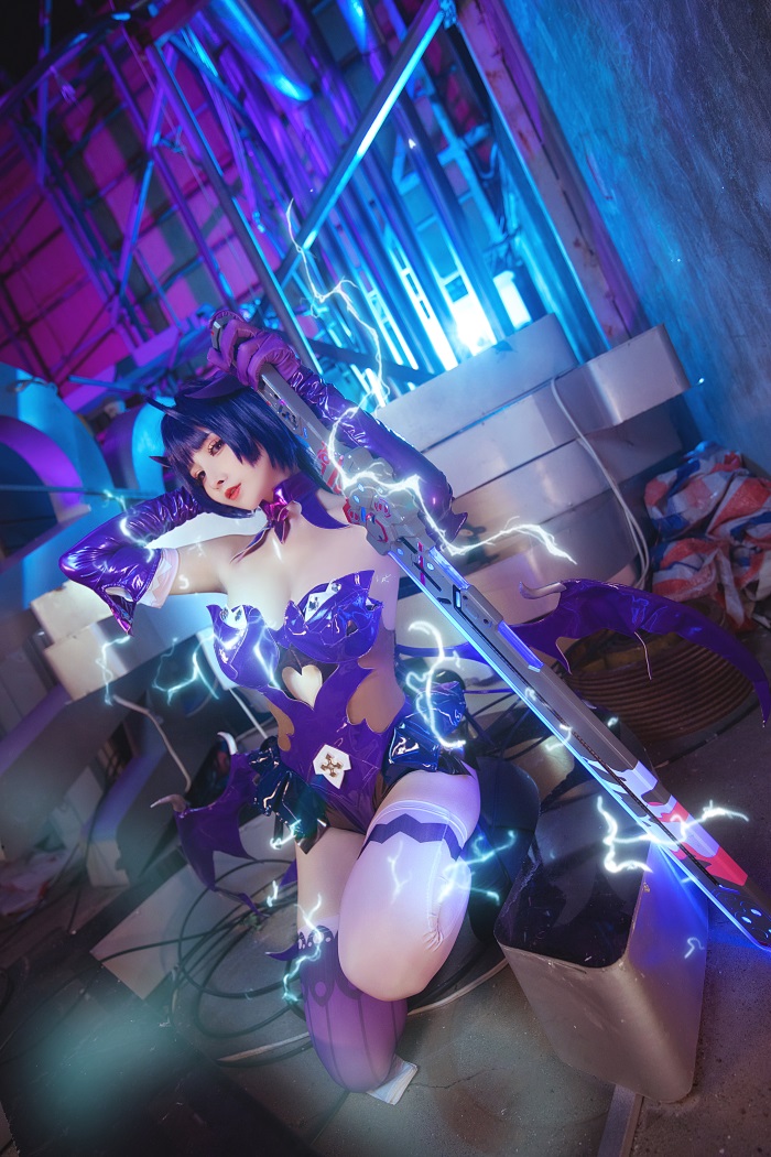 知名动漫Coser@rioko凉凉子 魅魔芽衣 [22P/697MB] 网红写真-第2张