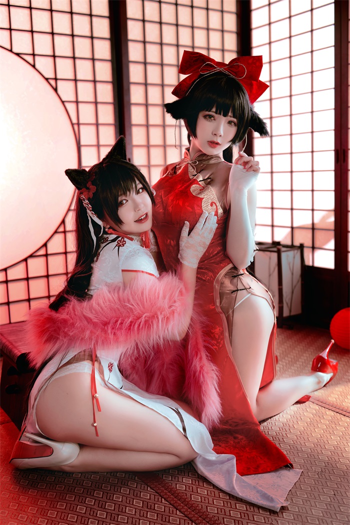 微博人气Coser@半半子&婉Yue - 碧蓝航线 [35P/1V/348MB] 网红写真-第2张