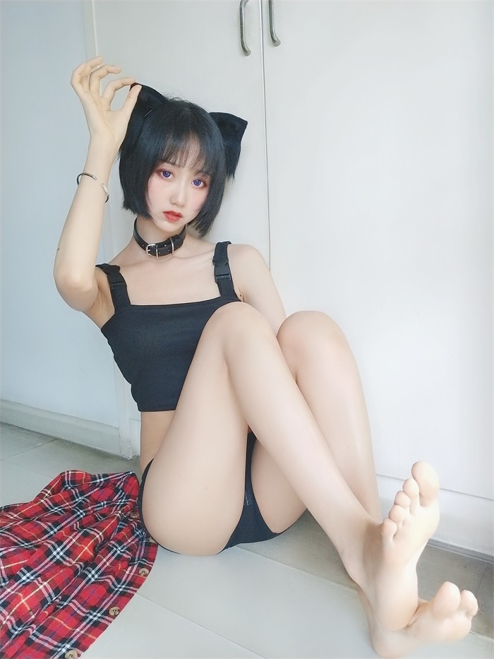 网红Coser@木绵绵OwO - 不良猫 [44P/2V/144MB] 网红写真-第3张