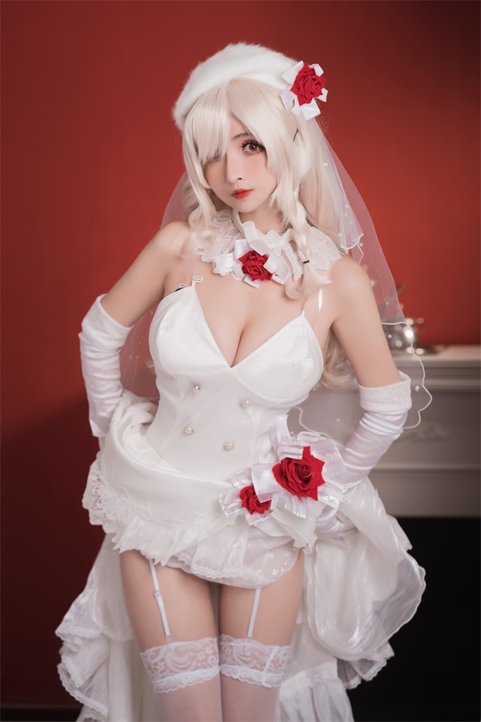 知名动漫Coser@rioko凉凉子 G36c花嫁 [25P/245MB] 网红写真-第1张