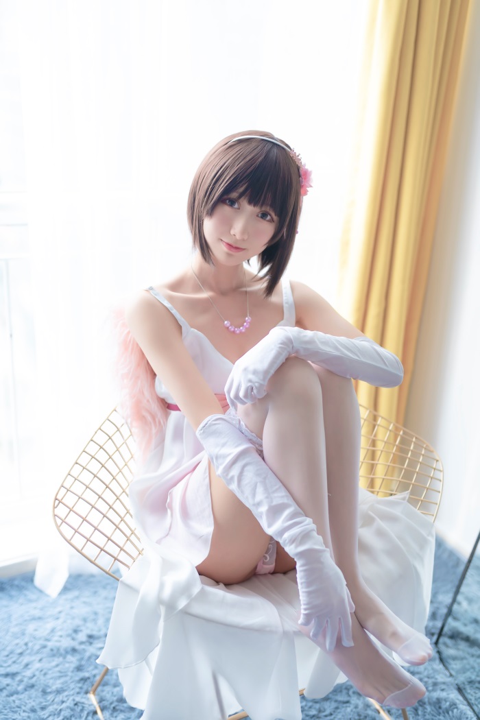 网红Coser@木绵绵OwO - 加藤惠cos礼服部分 [39P/184MB] 网红写真-第3张