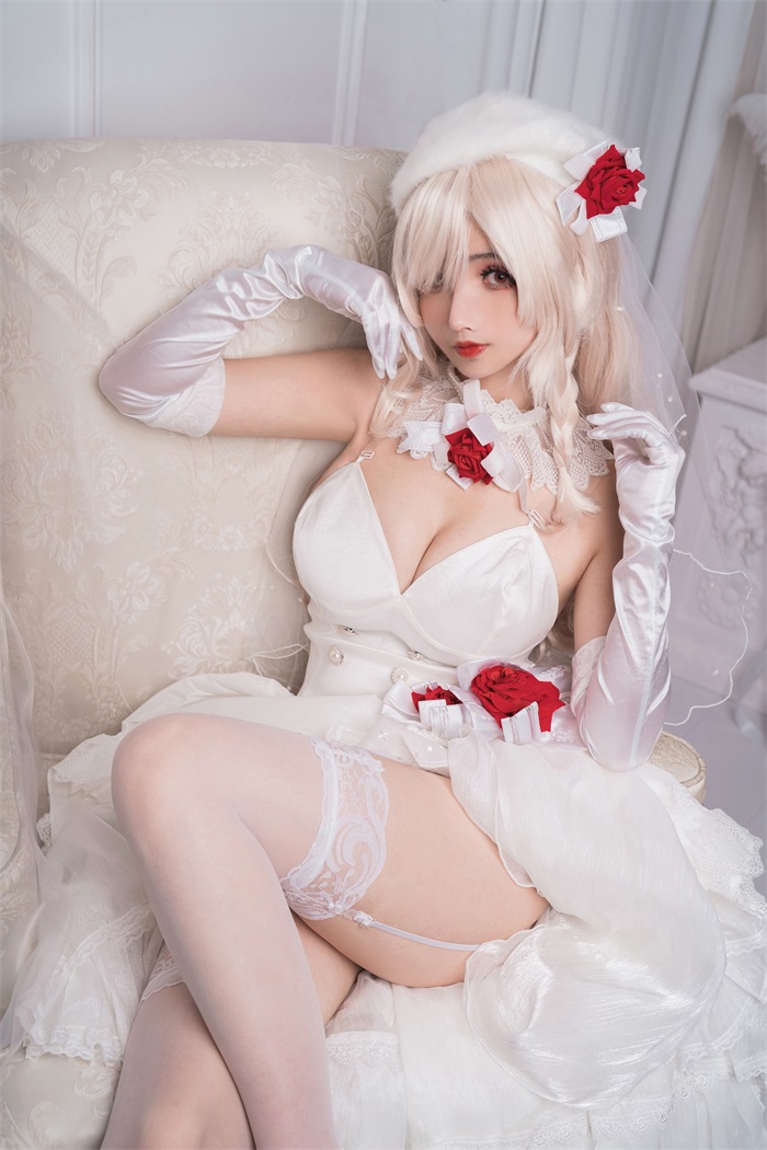 知名动漫Coser@rioko凉凉子 G36c花嫁 [25P/245MB] 网红写真-第2张