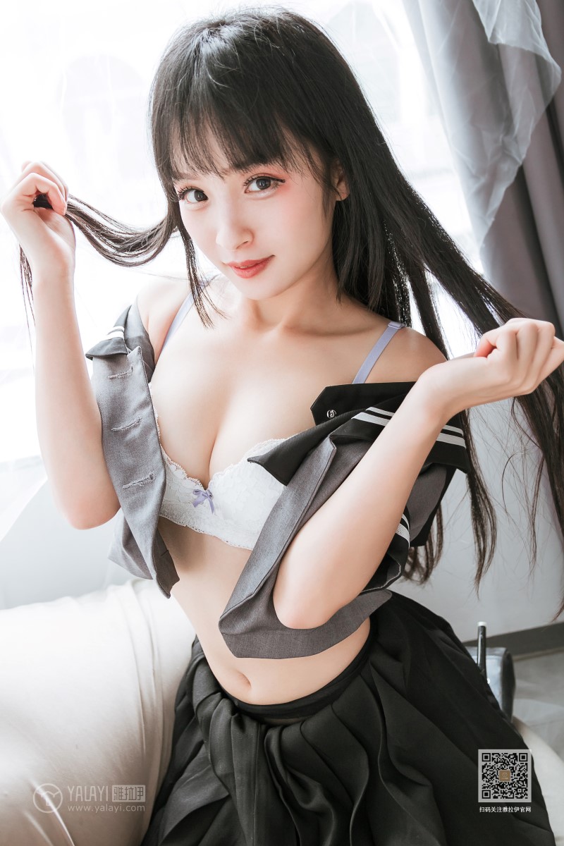 [YALAYI雅拉伊] 2020.04.10 Vol.600 疯狂的jk学妹 艾丽 [42+1P/379MB] YALAYI雅拉伊-第3张