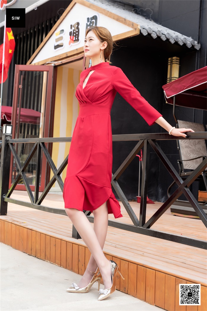 [SIW斯文传媒] VOL.047 金高红裙-新芳 [64P/153MB] 其它写真-第2张