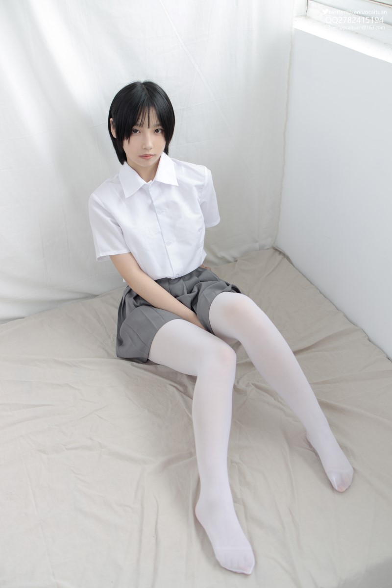 森萝财团写真 JKFUN-GG-03 希晨《JK制服》[96P/1V/2.54G] JKFUN-第2张