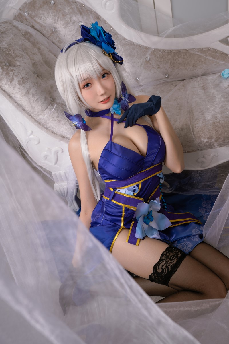 动漫Coser@瓜希酱 光辉 茶会 [18P/88MB] 网红写真-第4张