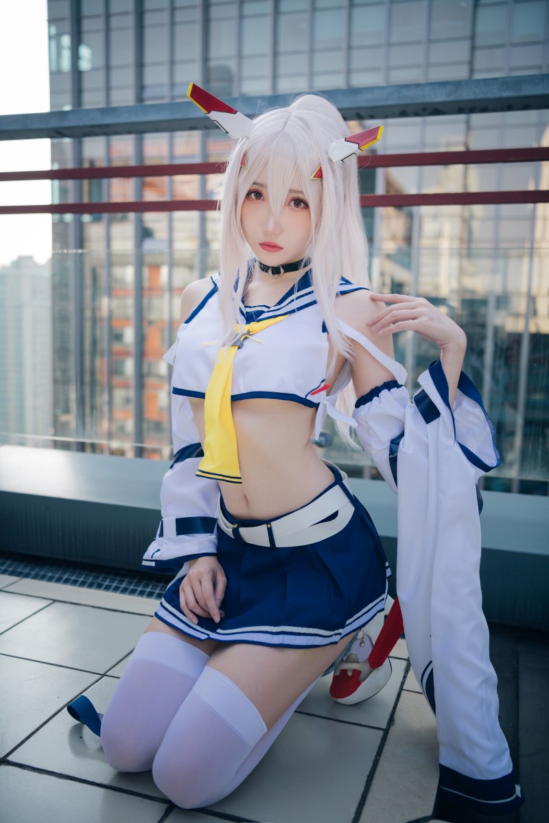 动漫Coser@瓜希酱 绫波 [20P/99MB] 网红写真-第3张