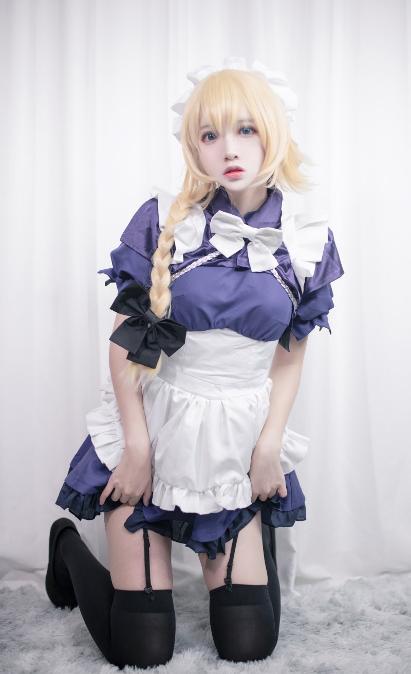 网红Coser@疯猫ss 贞德女仆 [20P/255MB] 网红写真-第1张