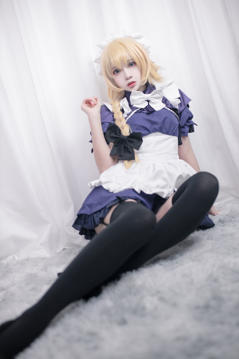 网红Coser@疯猫ss 贞德女仆 [20P/255MB] 网红写真-第3张