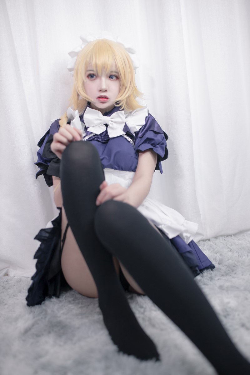 网红Coser@疯猫ss 贞德女仆 [20P/255MB] 网红写真-第4张