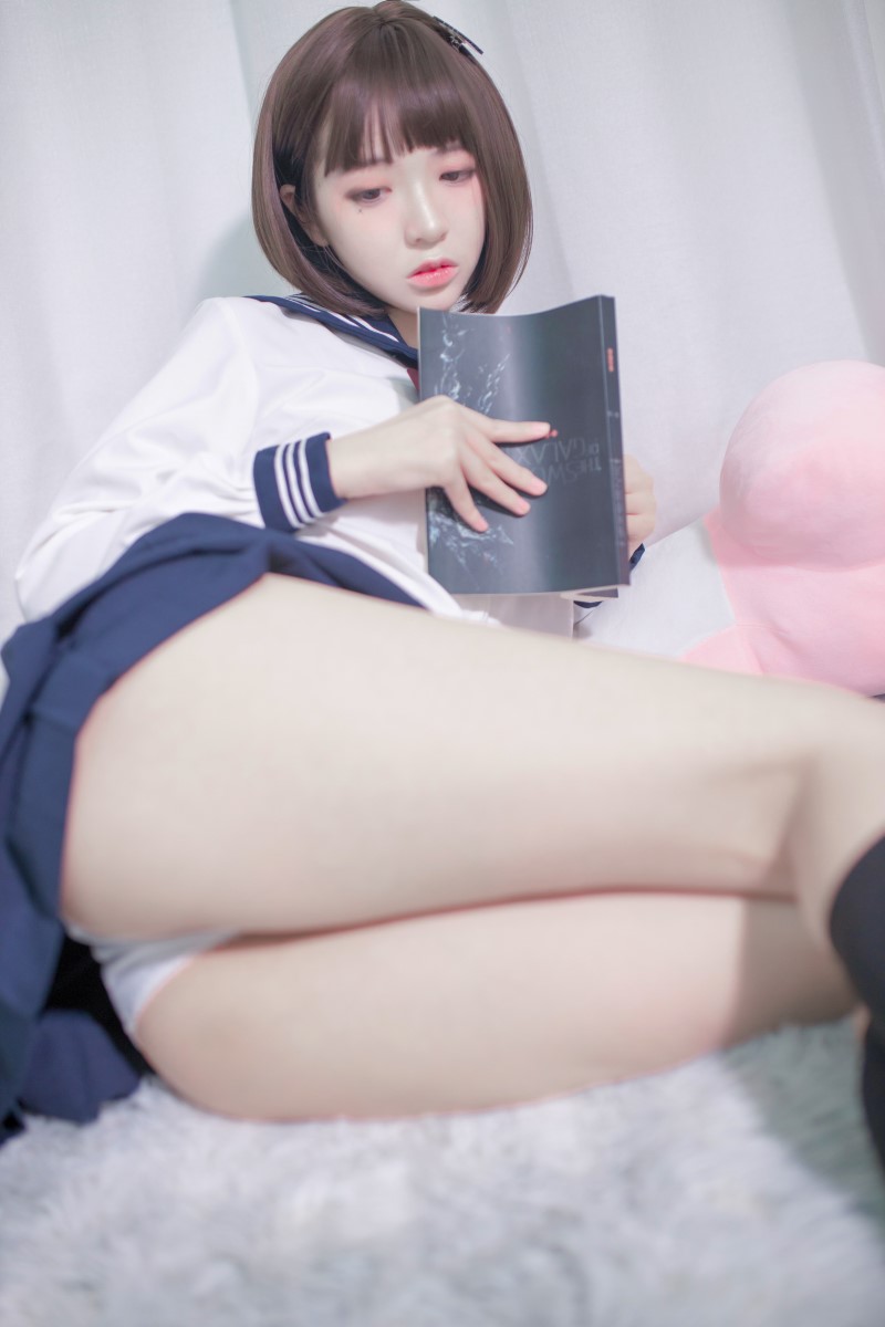 网红Coser@疯猫ss 居家JK [40P/550MB] 网红写真-第2张