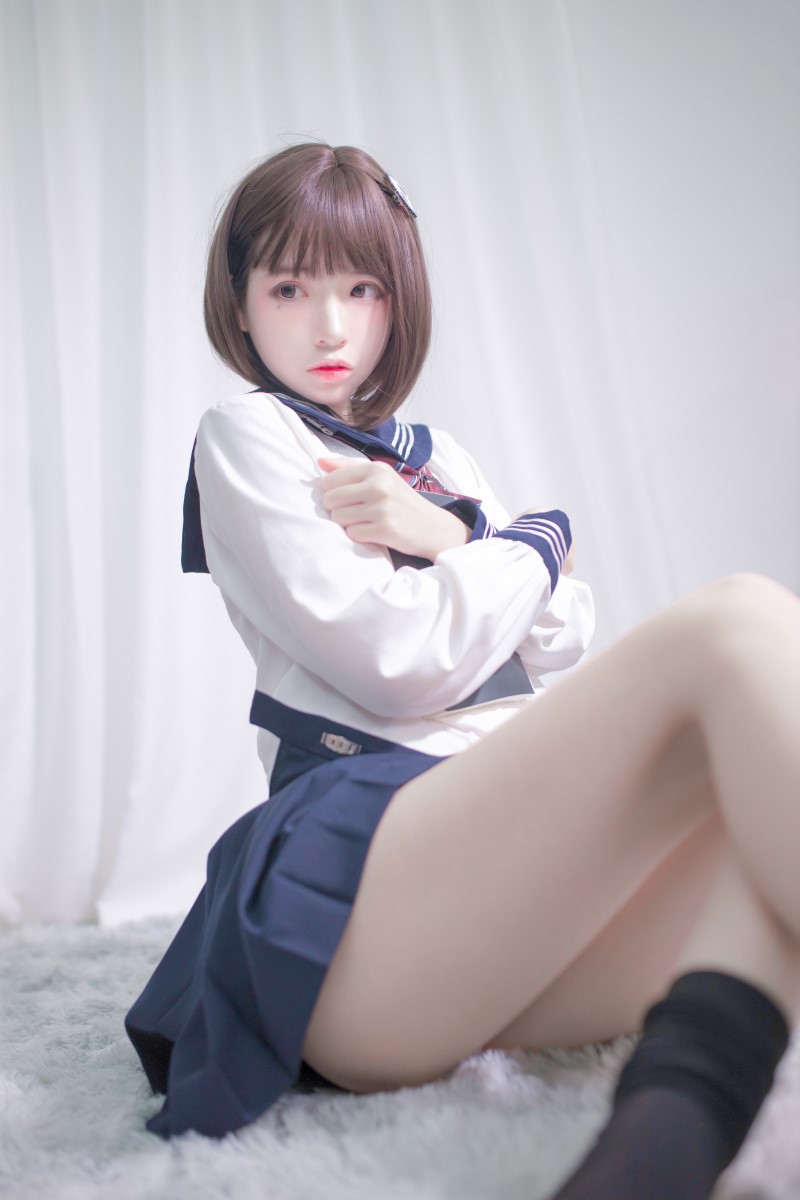 网红Coser@疯猫ss 居家JK [40P/550MB] 网红写真-第3张