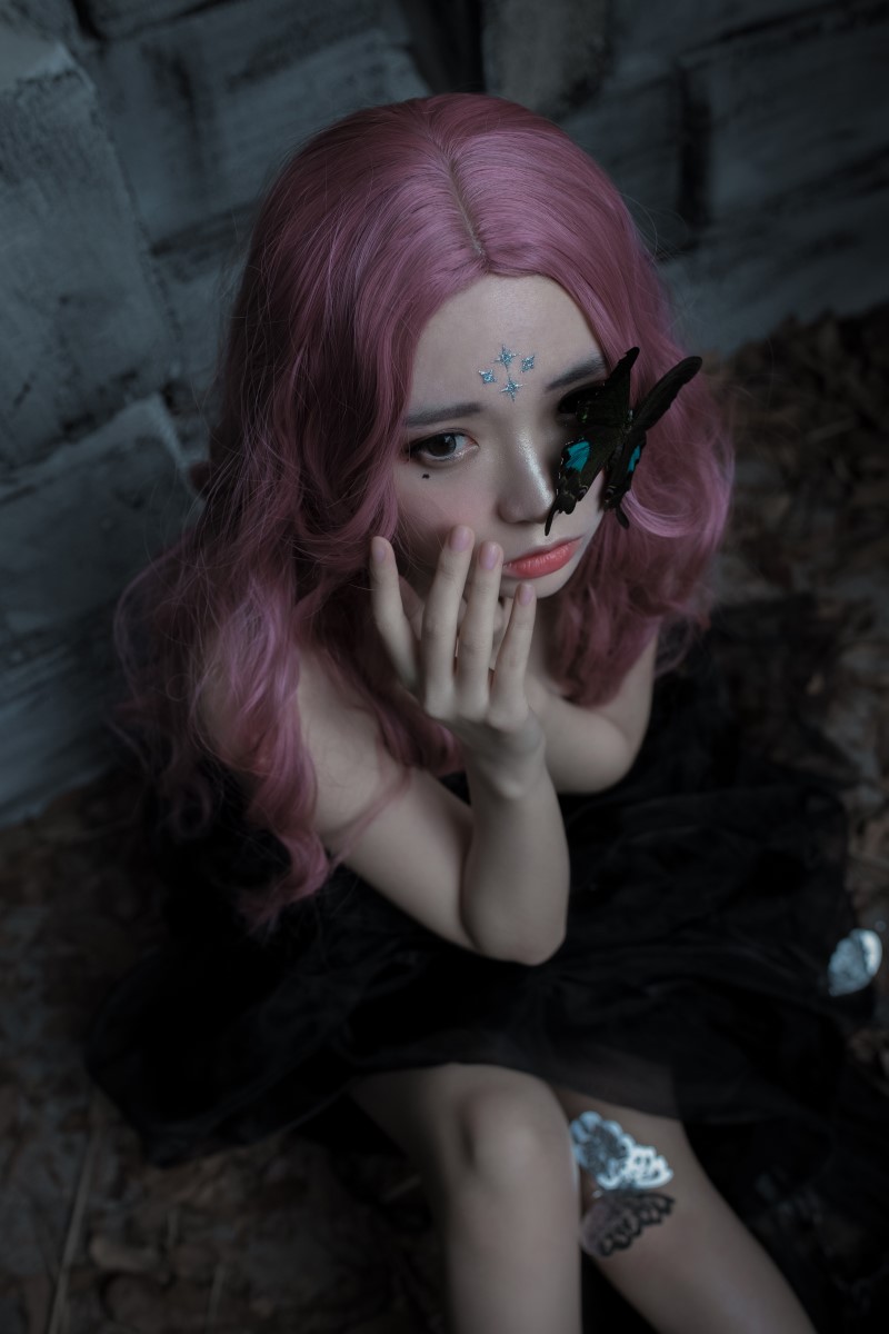 网红Coser@疯猫ss 化蝶 [60P/775MB] 网红写真-第3张