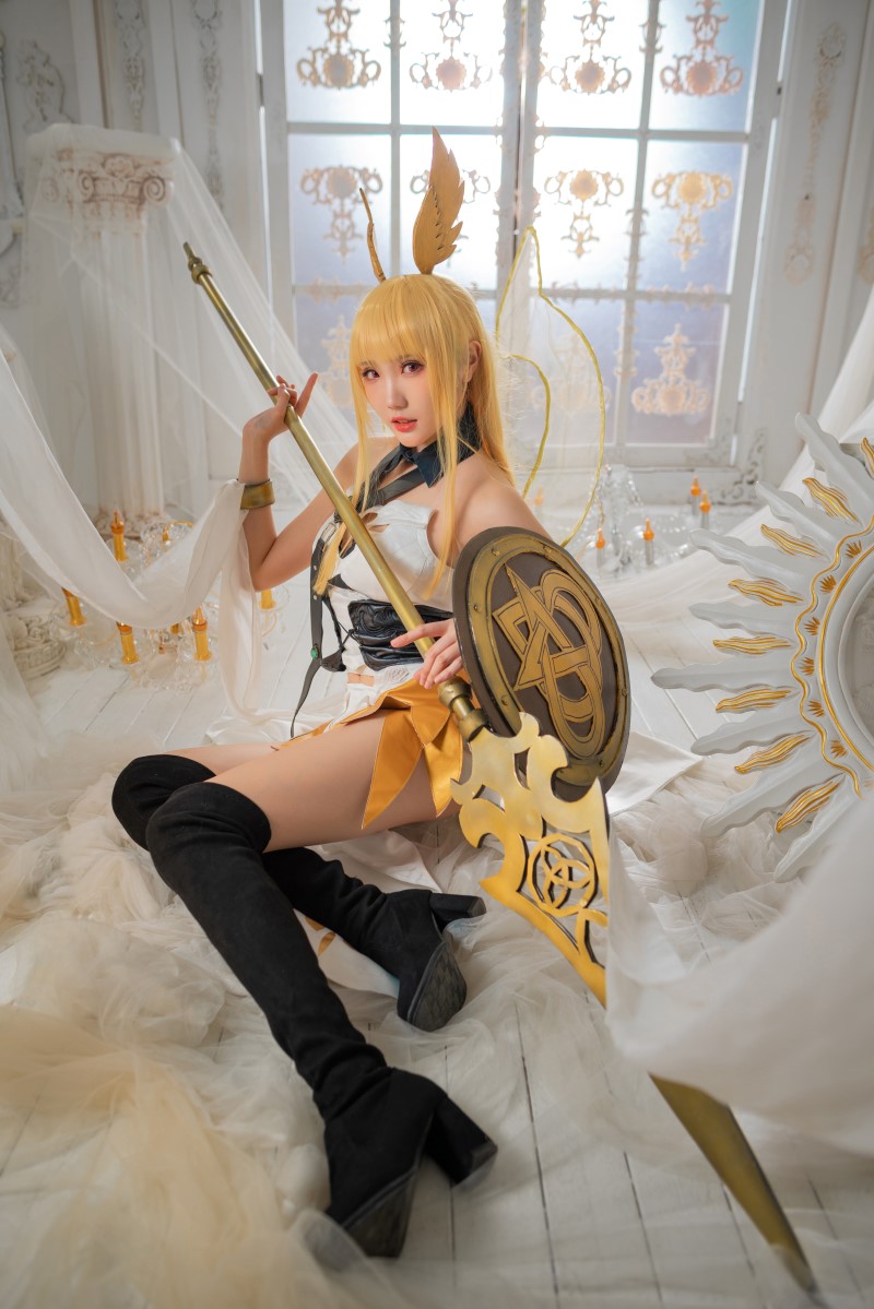 动漫Coser@瓜希酱 瓦尔基里 [12P/50MB] 网红写真-第1张