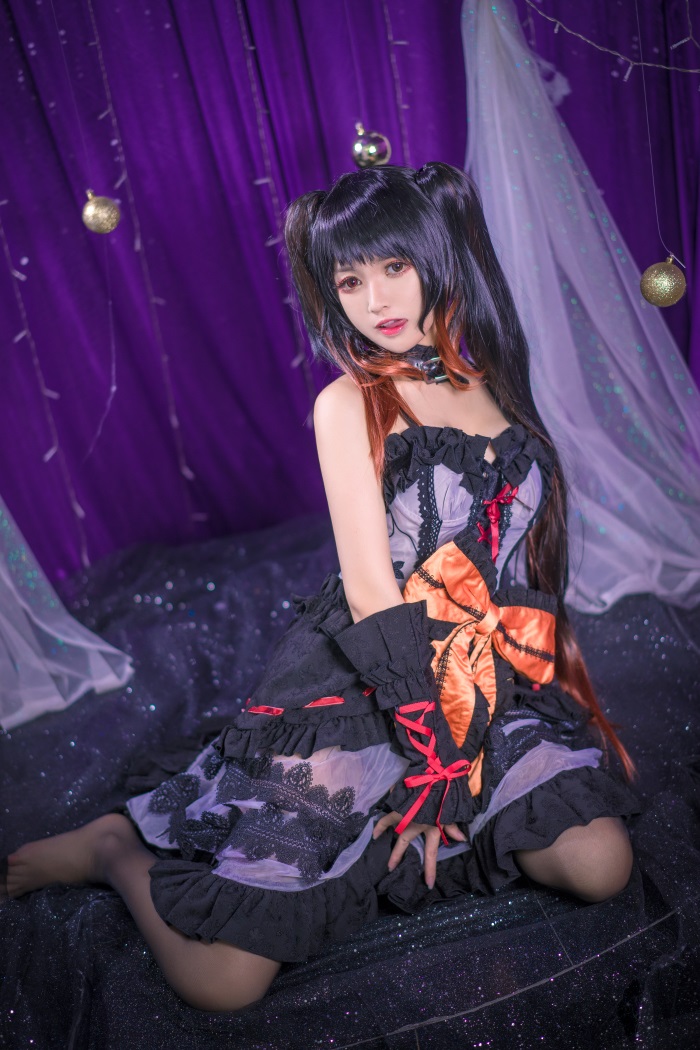 人气动漫Coser@鳗鱼霏儿 - 狂三系列 灵装 [11P/183MB] 网红写真-第1张