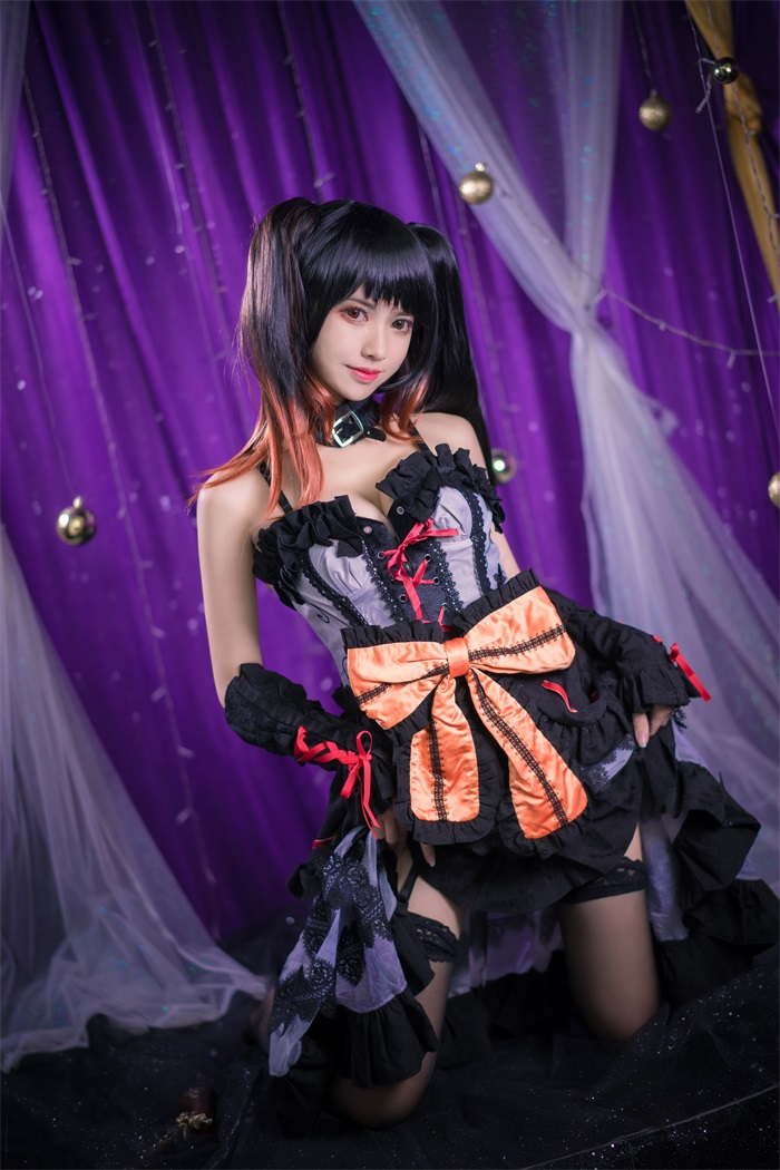 人气动漫Coser@鳗鱼霏儿 - 狂三系列 灵装 [11P/183MB] 网红写真-第3张