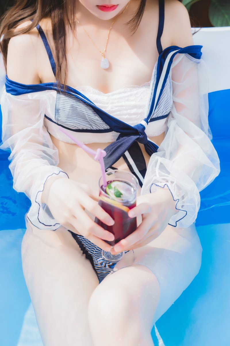 人气Coser@桜桃喵 无尽夏 [58P/1.02G] 网红写真-第2张