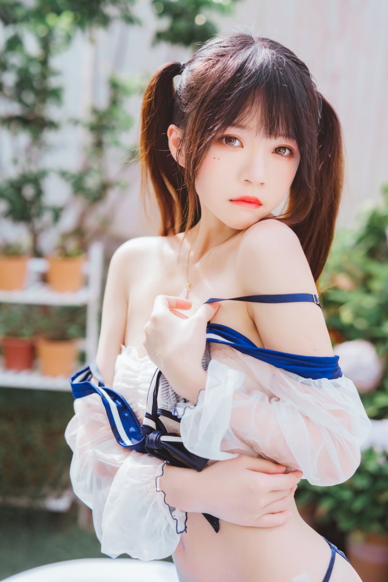 人气Coser@桜桃喵 无尽夏 [58P/1.02G] 网红写真-第4张