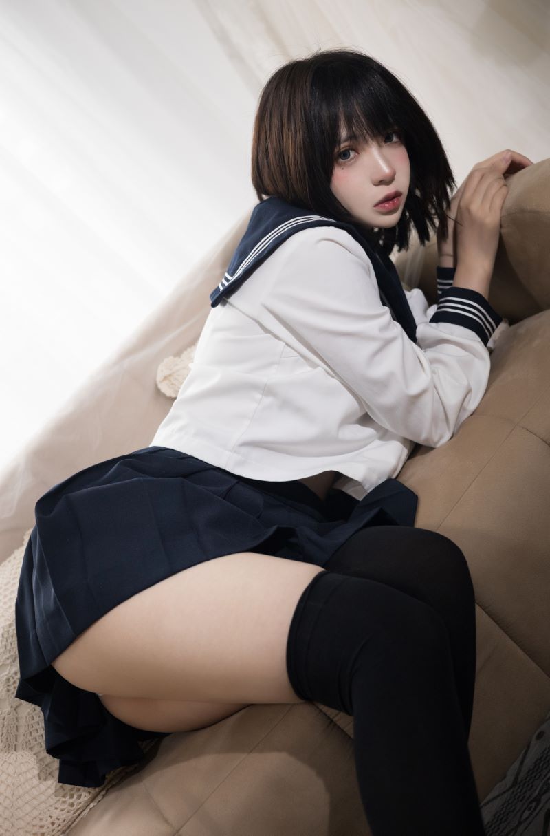 网紅Coser@疯猫ss 病娇JK [40P/624MB] 网红写真-第2张