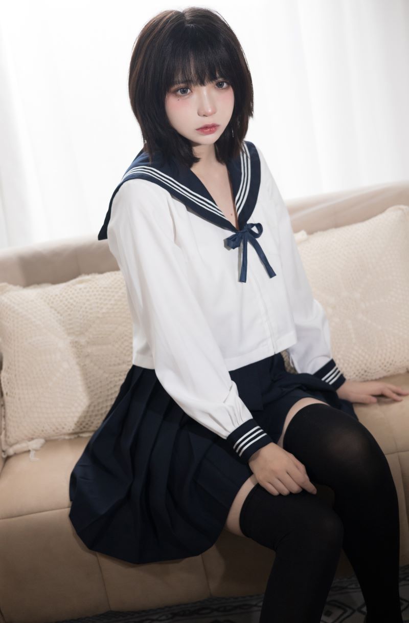 网紅Coser@疯猫ss 病娇JK [40P/624MB] 网红写真-第1张