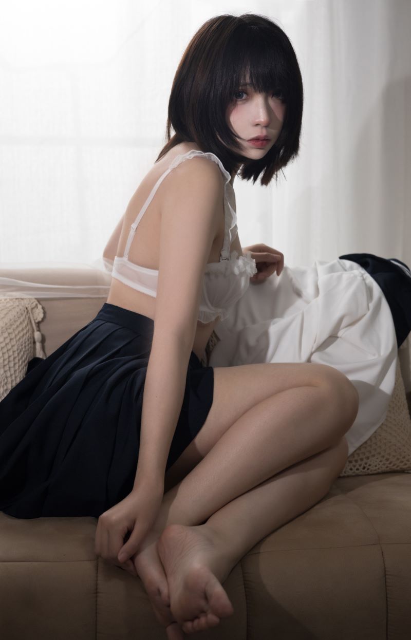 网紅Coser@疯猫ss 病娇JK [40P/624MB] 网红写真-第4张