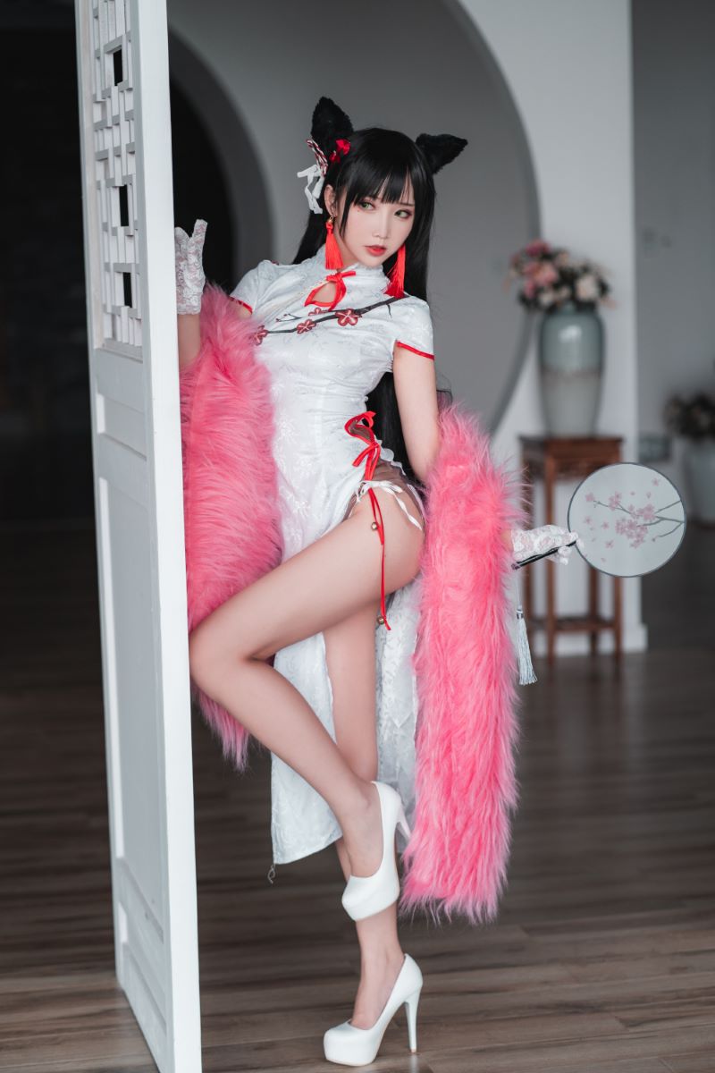 人气动漫Coser@面饼仙儿 旗袍爱宕 [25P/285MB] 网红写真-第2张