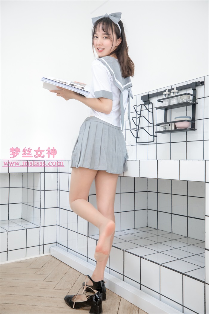 [MSLASS梦丝女神] 2019-05-27 玥玥 白色丝袜空间 [81P/1V/1.34G] 其它写真-第3张