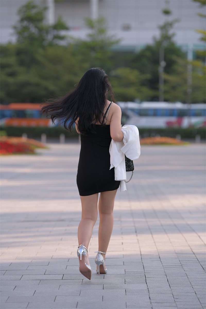 精选街拍 No.032 丰满的黑色短裙美女 [114P/125MB] 其它写真-第4张