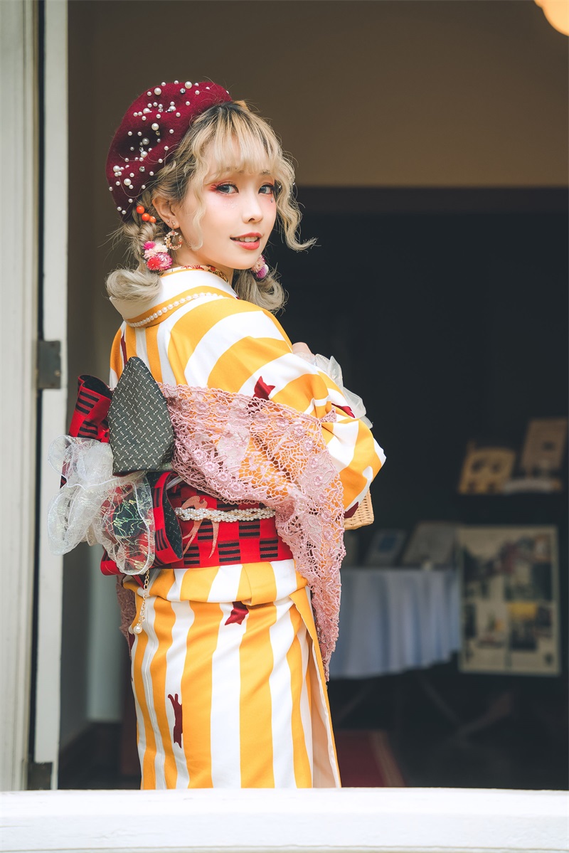 台湾Coser@ElyEE子 Retro Kimono II [62P/282MB] 网红写真-第4张