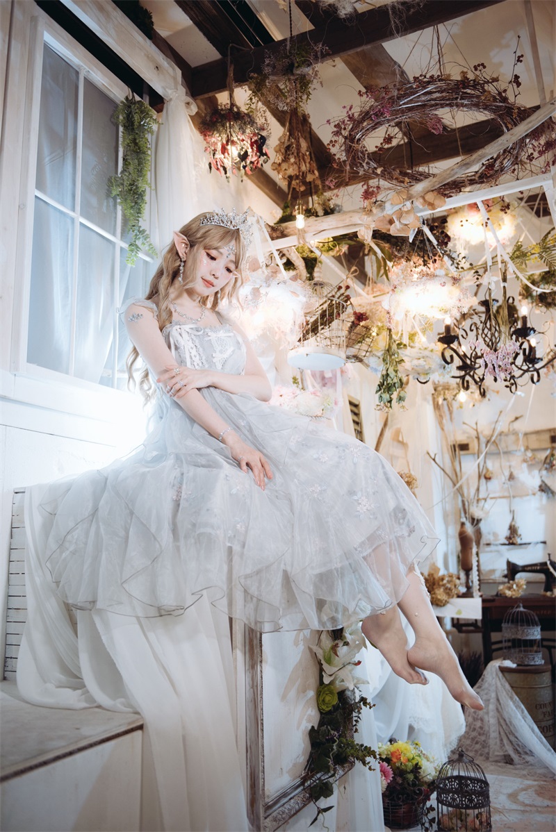 台湾Coser@ElyEE子 Ice Crystals Fairy [31P/114MB] 网红写真-第4张