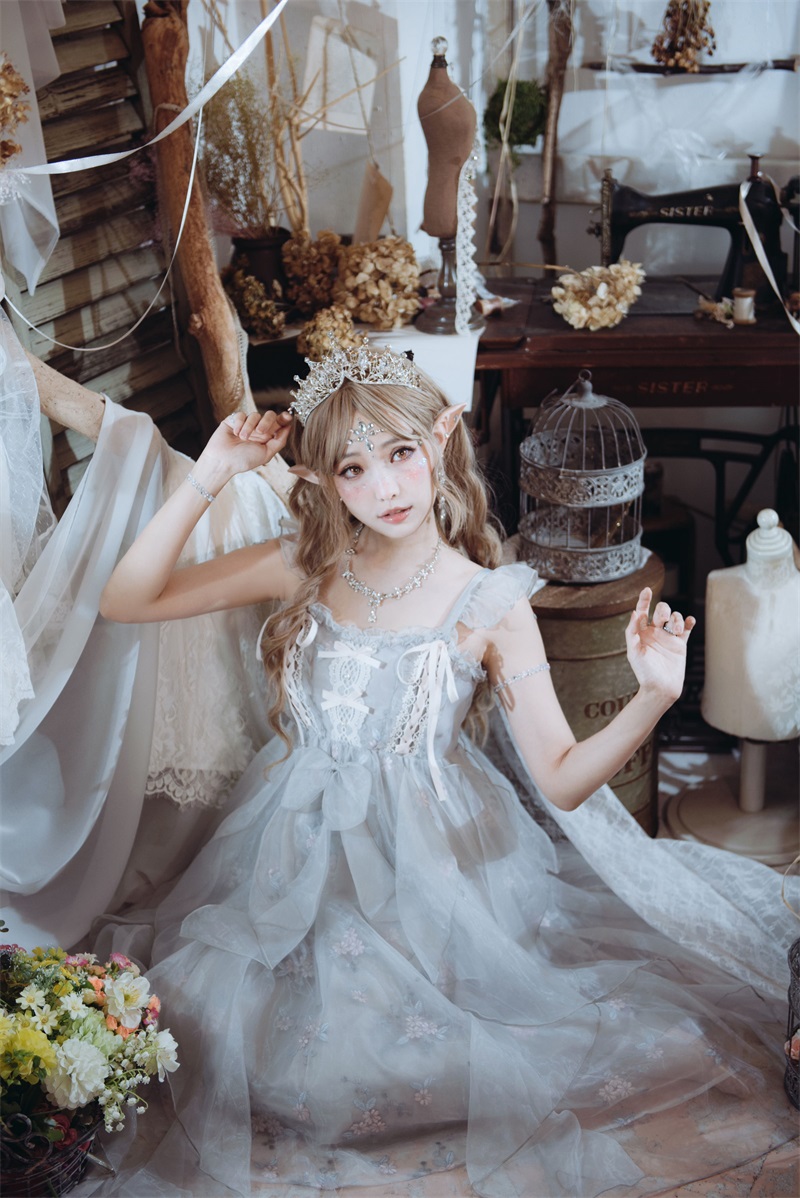 台湾Coser@ElyEE子 Ice Crystals Fairy [31P/114MB] 网红写真-第3张